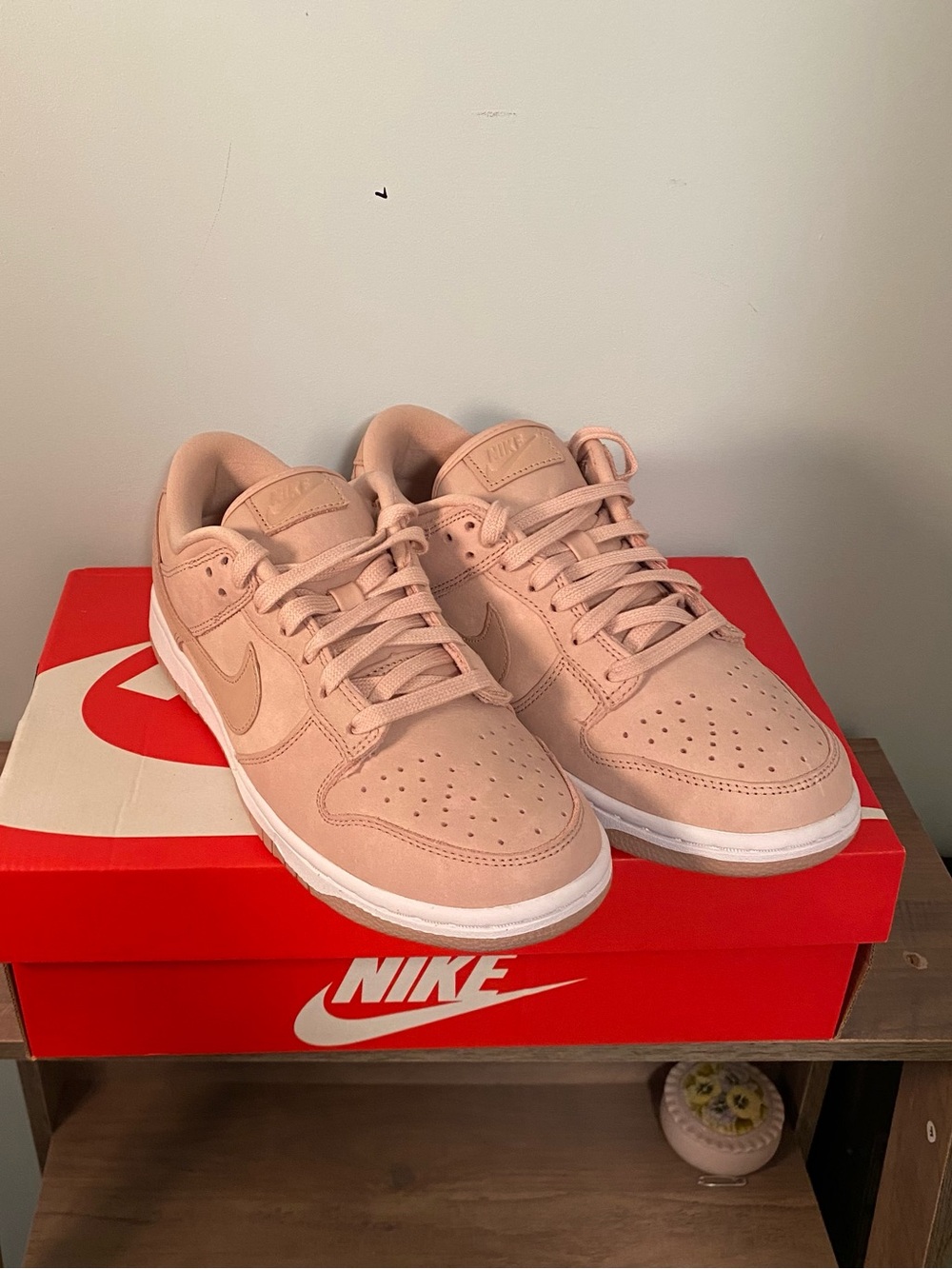NEW Nike Dunk Low Oxford Pink Retro Sneakers DV7415-600 Women’s 8 Shoes w/ Box